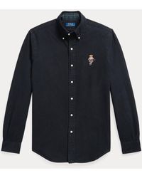Polo Ralph Lauren - Custom Fit Polo Bear Oxford Shirt - Lyst