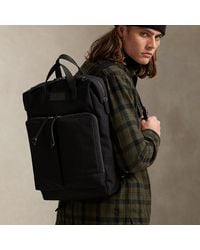 Polo Ralph Lauren - Veelzijdige Rugzak Met Leren Afwerking - Lyst