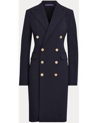 Ralph Lauren Abito Wellesly in misto lana - Blu