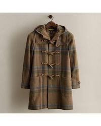 Ralph Lauren - C. 2007 Plaid Wool Duffel Coat - Lyst