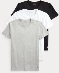 Polo Ralph Lauren - Tre magliette intime Slim-Fit - Lyst