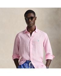Polo Ralph Lauren - Slim Fit Linen Shirt - Lyst