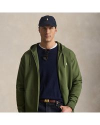 Ralph Lauren - Double-Knit Full-Zip Hoodie - Lyst