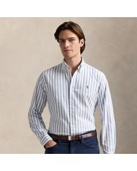Polo Ralph Lauren - Slim Fit Striped Oxford Shirt - Lyst