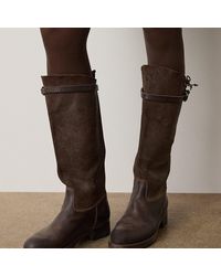 Ralph Lauren - Ward Vachetta Leather Engineer Boot - Lyst