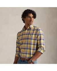 Polo Ralph Lauren - Custom-Fit Tattersall-Oxfordhemd - Lyst