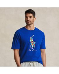 Ralph Lauren - Grotere Maten - Jersey T-shirt Met Big Pony - Lyst