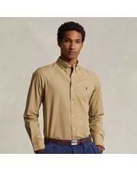 Polo Ralph Lauren - Slim Fit Stretch Poplin Shirt - Lyst