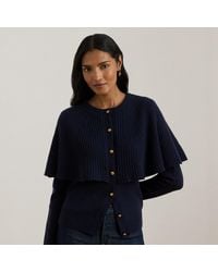 Ralph Lauren - Capelet-Cardigan Aus Wolle-Kaschmir - Lyst