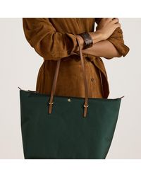 Ralph Lauren - Large Nylon Keaton Tote Bag - Lyst