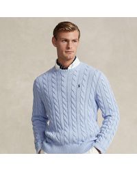 Polo Ralph Lauren - Cable-knit Cotton Jumper - Lyst