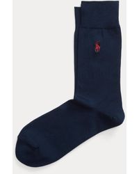 Polo Ralph Lauren - Pony Flat-Knit Trouser Socks - Lyst