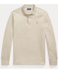 Polo Ralph Lauren - Double-Knit Polo-Collar Pullover - Lyst
