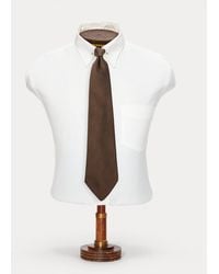 RRL - Corbata De Raso De Seda Hecha A Mano - Lyst