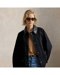 Ralph Lauren - Cotton Twill Balloon Barn Jacket - Lyst