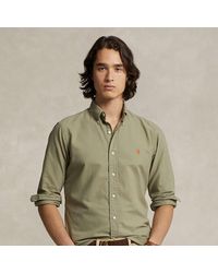 Polo Ralph Lauren - Slim Fit Garment-dyed Oxford Shirt - Lyst