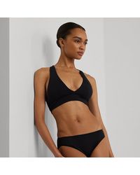 Ralph Lauren - Twist-front Bikini Top - Lyst