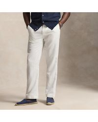 Polo Ralph Lauren - Bedford Classic Fit Linen-Cotton Trouser - Lyst