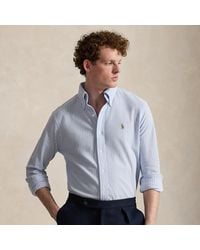 Polo Ralph Lauren - Striped Knit Oxford Shirt - Lyst