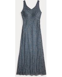 RRL - Floral Lace Dress - Lyst