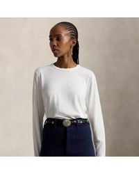 Polo Ralph Lauren - Shrunken Fit Jersey Long-Sleeve Tee - Lyst