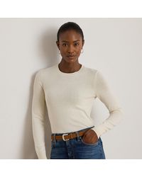 Ralph Lauren - Cotton-Blend Jumper - Lyst