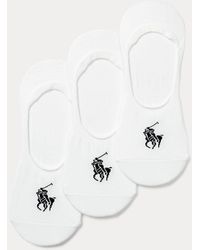 Polo Ralph Lauren - Big Pony No-show-liner 3-pack - Lyst