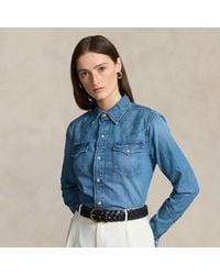 Polo Ralph Lauren - Denim Western Shirt - Lyst
