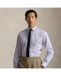 Polo Ralph Lauren - Custom Fit Striped Poplin Shirt - Lyst