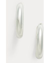 Ralph Lauren - Small Hoop Earrings - Lyst