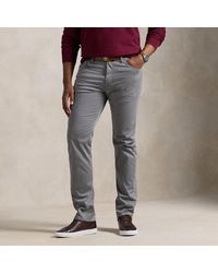Polo Ralph Lauren - Ralph Lauren Varick Slim Straight Stretch Sateen Pant - Lyst