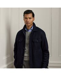 Ralph Lauren - Felton Cashmere-Blend Shirt Jacket - Lyst