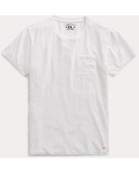 RRL - Cotton Jersey Pocket T-Shirt - Lyst