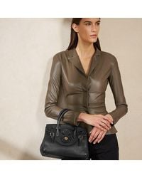 Ralph Lauren Collection - Soft Ricky 27 Nappa Leather Bag - Lyst
