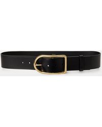 Polo Ralph Lauren - Curved-Buckle Leather Belt - Lyst