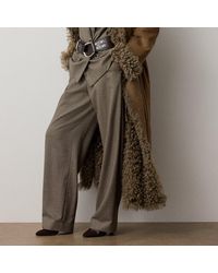 Ralph Lauren - Leandre Birdseye Tweed Trouser - Lyst