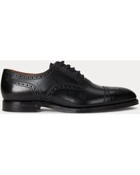 Ralph Lauren - Maestra Calfskin Cap-Toe Shoe - Lyst