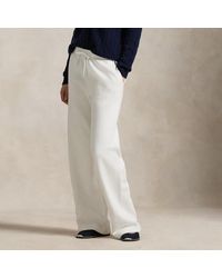 Ralph Lauren - Drawstring Wide-Leg Tracksuit Bottoms - Lyst