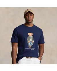 Ralph Lauren - Grotere Maten - Jersey T-shirt Met Polo Bear - Lyst