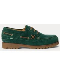 Polo Ralph Lauren - Ranger Suede Boat Shoe - Lyst