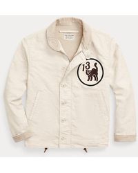 RRL - Hand-embroidered Cotton Deck Jacket - Lyst