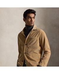 Polo Ralph Lauren - Corduroy Utility Overshirt - Lyst