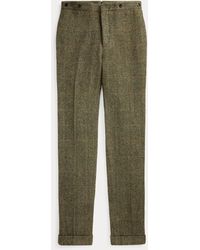 RRL - Slim Fit Geruite Wollen Pantalon - Lyst