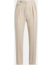 Polo Ralph Lauren - Wool Flannel Suit Trouser - Lyst