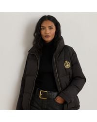 Ralph Lauren - Mantel Mit Tunnelkragen Und Wappen - Lyst