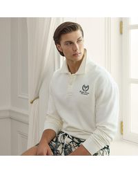 Ralph Lauren - Crest Cotton-Cashmere Sweatshirt - Lyst