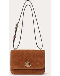 Ralph Lauren - Sac Sophee Moyen En Daim Gaufré - Lyst