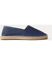 Polo Ralph Lauren - Cevio Washed Canvas Espadrille - Lyst