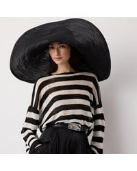 Ralph Lauren - Jersey Con Cuello Redondo De Seda Y Lino - Lyst