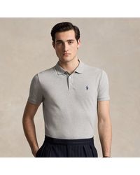 Ralph Lauren - Custom Slim Fit Stretch Mesh Polo Shirt - Lyst